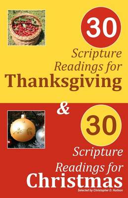 Book cover for 30 Scripture Readings for Thanksgiving & 30 Scripture Readings for Christmas