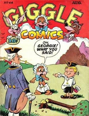 Book cover for Giggle Comics Number 44 Humor Comic Book