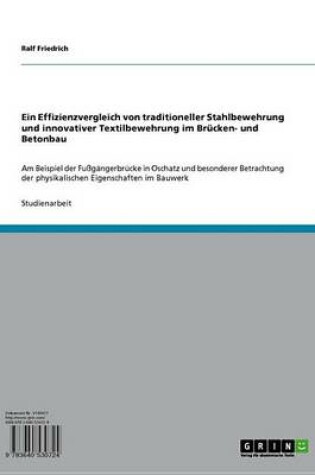 Cover of Ein Effizienzvergleich Von Traditioneller Stahlbewehrung Und Innovativer Textilbewehrung Im Brucken- Und Betonbau