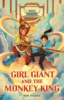 Book cover for Girl Giant and the Monkey King