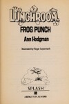 Book cover for Lunchroom #2/Frog Pun