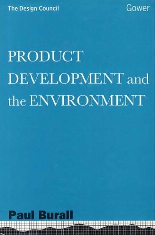 Cover of Product Development and the Environment