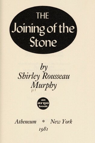 Cover of The Joining of the Stone