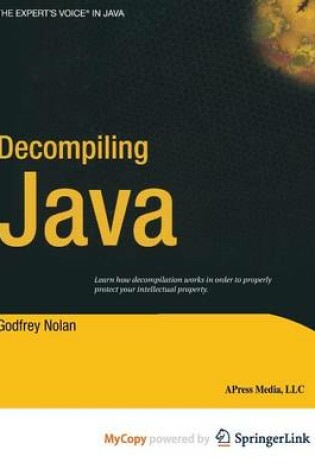 Cover of Decompiling Java