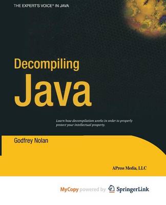 Cover of Decompiling Java