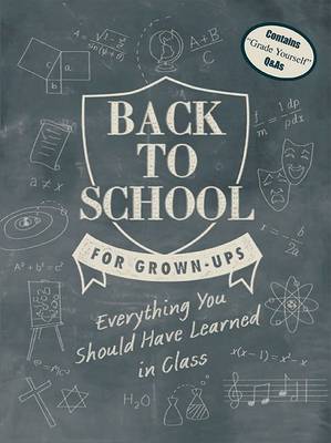 Book cover for Back to School for Grown-Ups