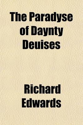 Book cover for The Paradyse of Daynty Deuises