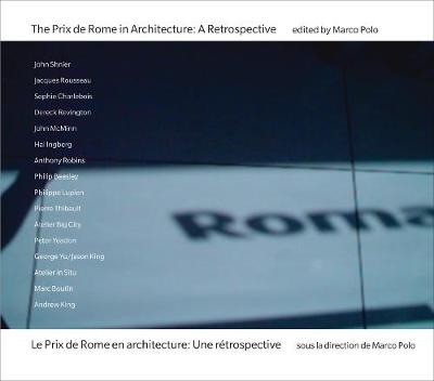 Book cover for The Prix de Rome in Architecture