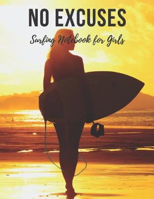 Book cover for Surfing Notebook for Girls