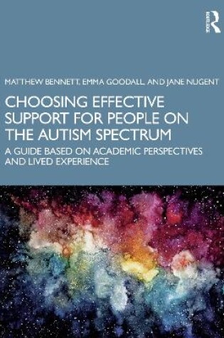 Cover of Choosing Effective Support for People on the Autism Spectrum