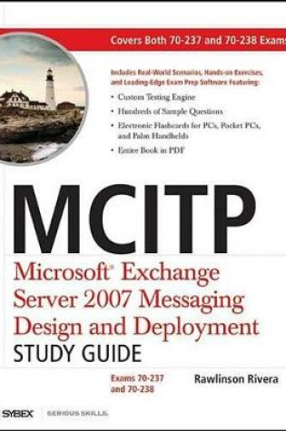 Cover of MCITP: Microsoft Exchange Server 2007 Messaging Design and Deployment Study Guide