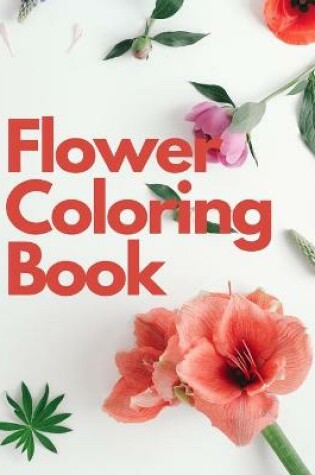 Cover of Flower Coloring Book