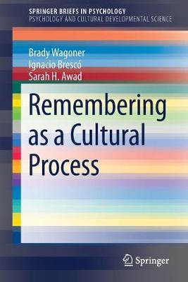 Cover of Remembering as a Cultural Process