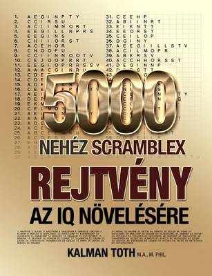 Book cover for 5000 Nehez Scramblex Rejtveny AZ IQ Novelesere