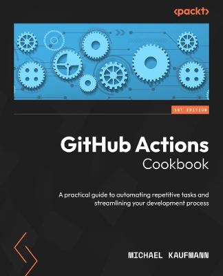 Book cover for GitHub Actions Cookbook