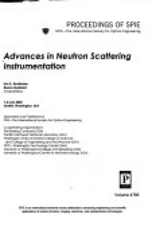 Cover of Advances in Neutron Scattering Instrumentation