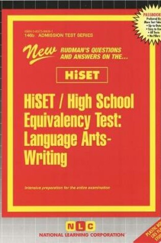 Cover of HiSET / High School Equivalency Test, Language Arts-Writing