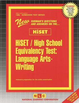 Book cover for HiSET / High School Equivalency Test, Language Arts-Writing