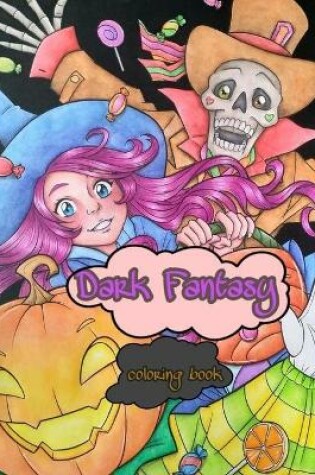 Cover of Dark Fantasy Coloring Book