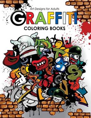 Book cover for Graffiti Coloring book for Adults