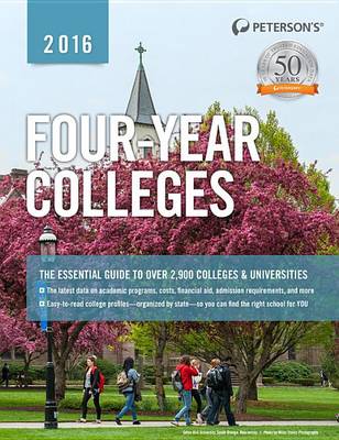 Book cover for Four-Year Colleges 2016