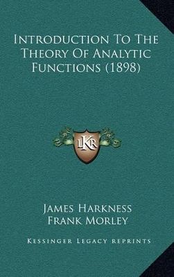 Book cover for Introduction to the Theory of Analytic Functions (1898)