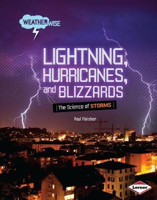 Book cover for Lightning, Hurricanes, and Blizzards