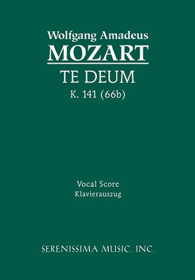 Book cover for Te Deum, K.141 (66b)
