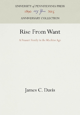 Book cover for Rise From Want