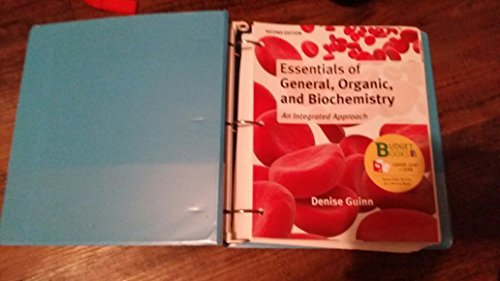 Book cover for Essentials of General, Organic, and Biochemistry (Loose-Leaf)