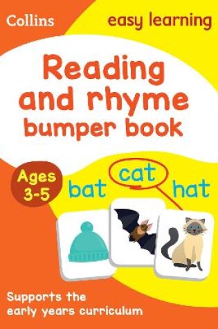 Cover of Reading and Rhyme Bumper Book Ages 3-5
