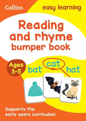 Cover of Reading and Rhyme Bumper Book Ages 3-5