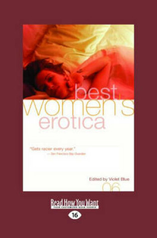 Cover of Best Women's Erotica 2006