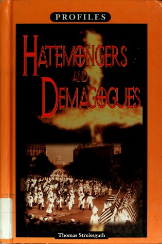 Cover of Hatemongers and Demagogues