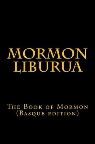 Cover of Mormon Liburua