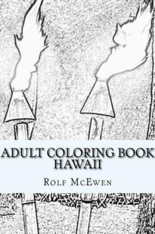 Cover of Adult Coloring Book: Hawaii