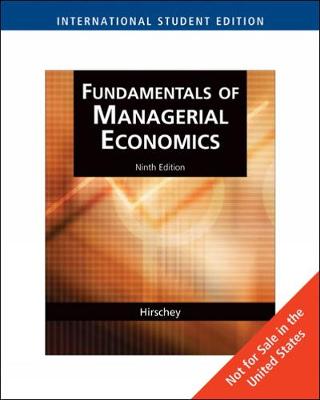 Book cover for Fundamentals of Managerial Economics, International Edition (with InfoApps 2-Semester)