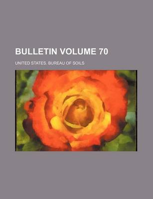 Book cover for Bulletin Volume 70