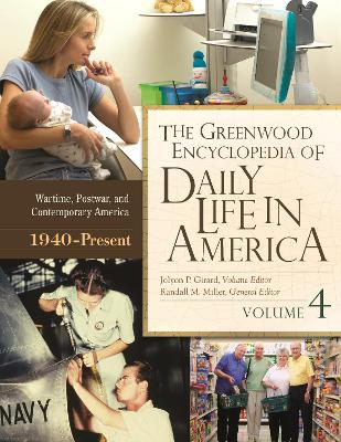 Book cover for The Greenwood Encyclopedia of Daily Life in America