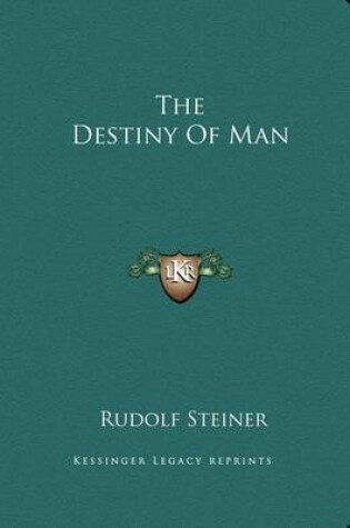Cover of The Destiny of Man
