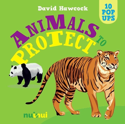 Book cover for 10 Pop Ups: Animals to Protect