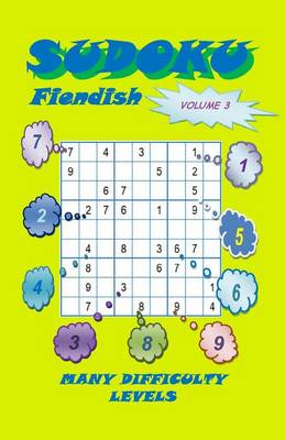 Book cover for Sudoku Fiendish, Volume 3