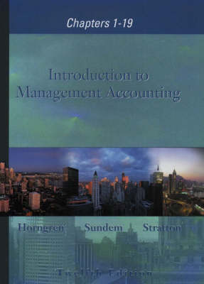 Book cover for Introduction to Management Accounting, Chapters 1-19 PIE with         Pin Card Intro to Management Accounting 12e