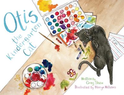 Book cover for Otis the Kindergarten Cat