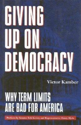 Book cover for Giving Up on Democracy