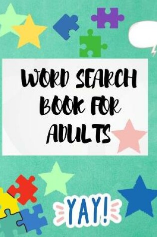 Cover of Word Search Book for Adults