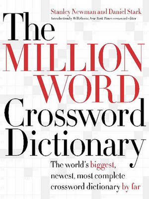 Book cover for The Million Word Crossword Dictionary