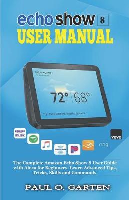 Book cover for Echo Show 8 User Manual