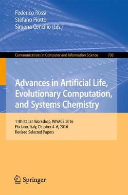 Cover of Advances in Artificial Life, Evolutionary Computation, and Systems Chemistry