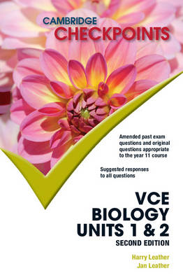 Book cover for Cambridge Checkpoints VCE Biology Units 1 and 2